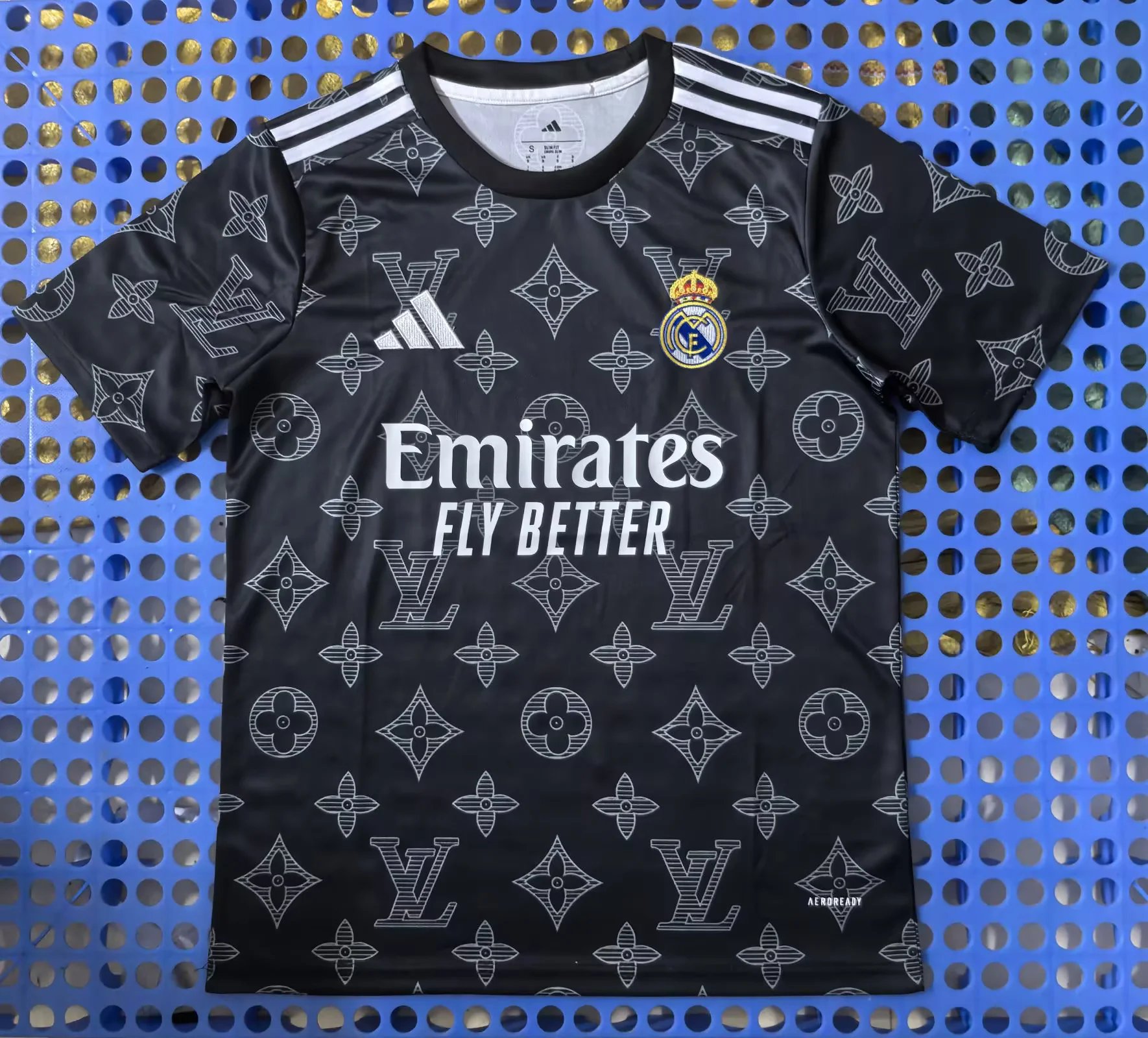 AAA Quality Real Madrid 25/26 Training Black Soccer Jersey